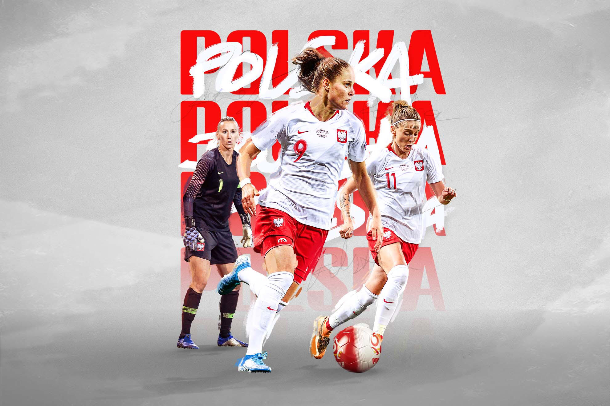 Łączy Nas Piłka Reprezentacja Kobiet Poster